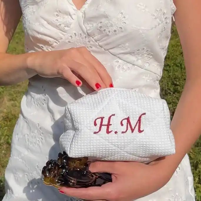 Monogram Necessär - Spello (Anpassningsbar) - Extra rabatt