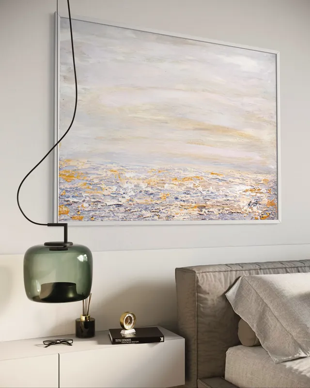 Efterfrågad - Still Dawn – Canvas Print Svensk Kust Väggkonst