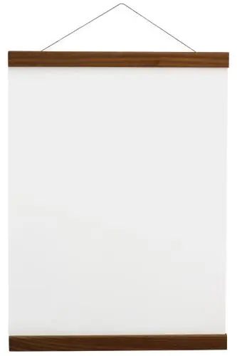 Finns i lager | Posterhängare Valnöt - 70 cm