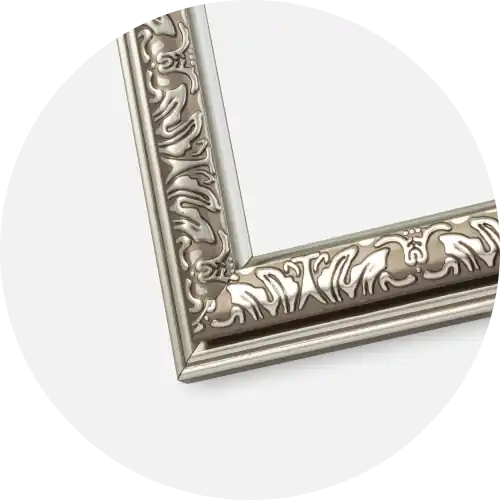 Ram Nostalgia Glas Silver 21x30 cm | Köp idag