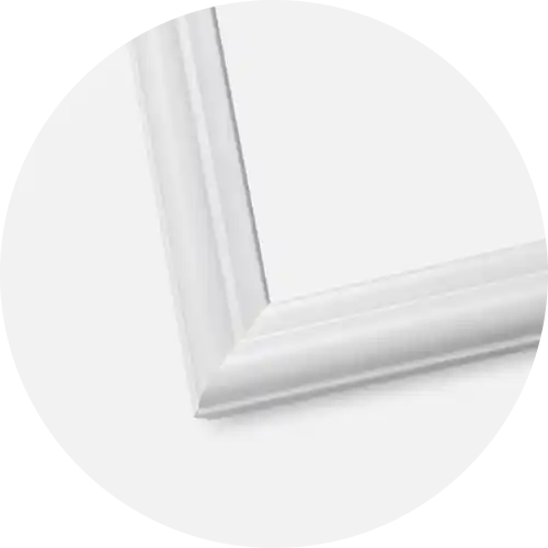 Ram Siljan Vit 21x29,7 cm (A4) | Ta chansen