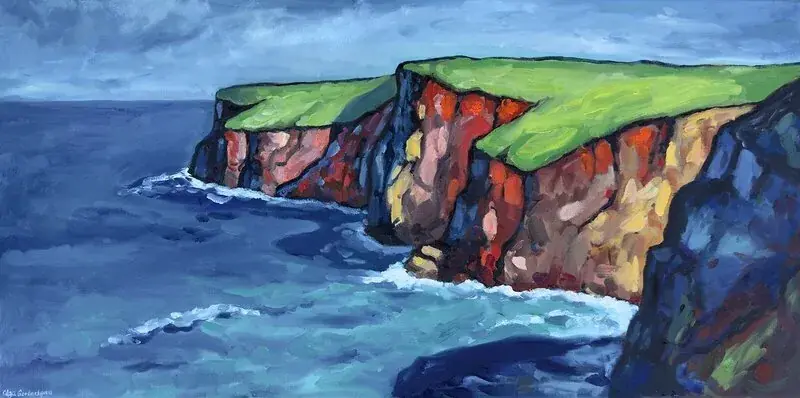 Ocean Cliffs of Madeira av Olga Gorbachyova | Endast denna vecka