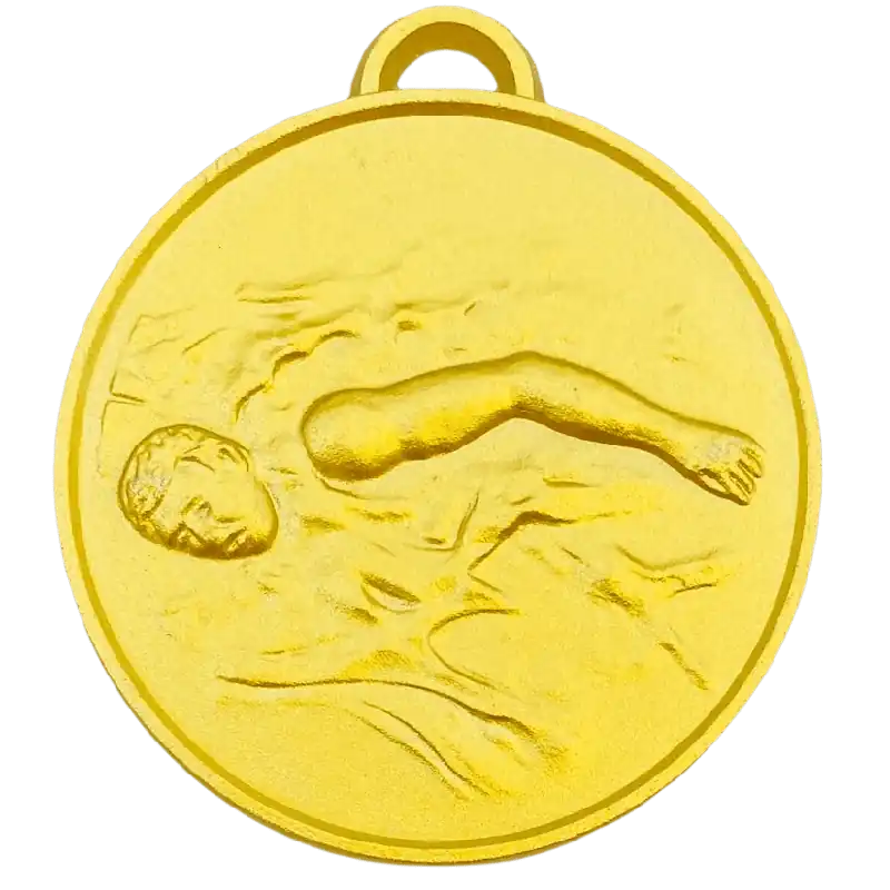 Gratis retur | Medalj Simning Z0375