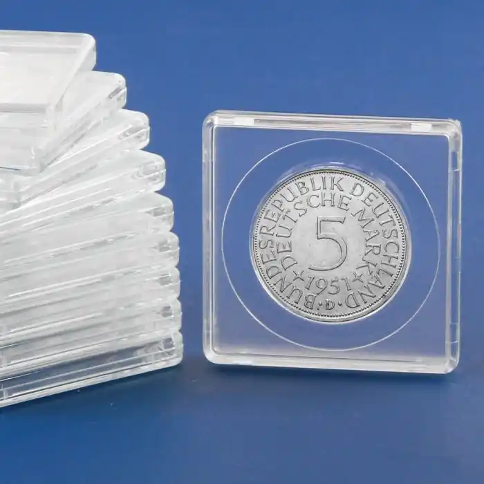 Myntkapslar ”Square” 29mm - Rekommenderas