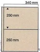 Professionell kvalitet - Jumbo dubbelsidigt blad 2 fickor, 5-pack