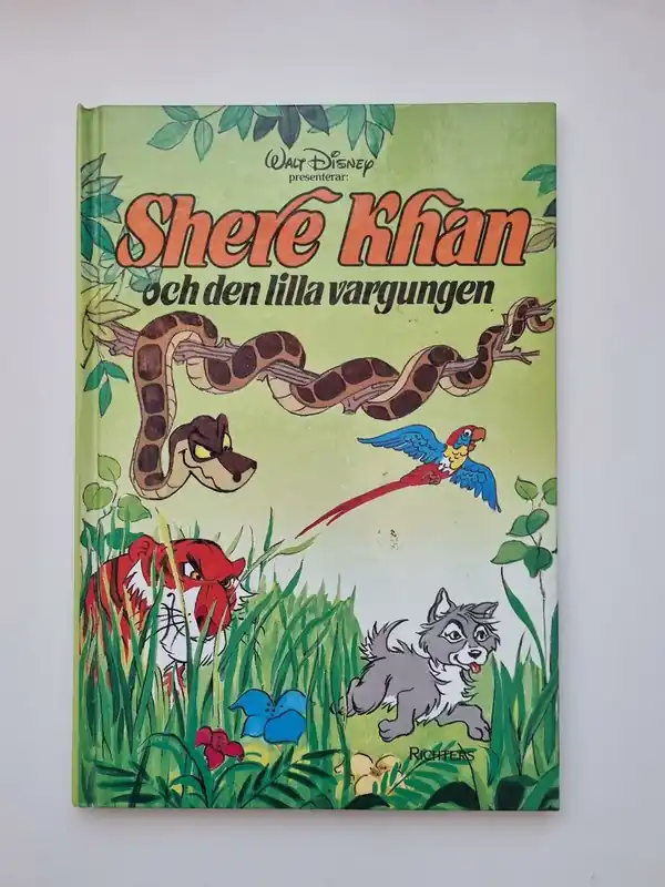 Väl omtyckt | Shere Khan och den lilla vargungen, bok / barnbok