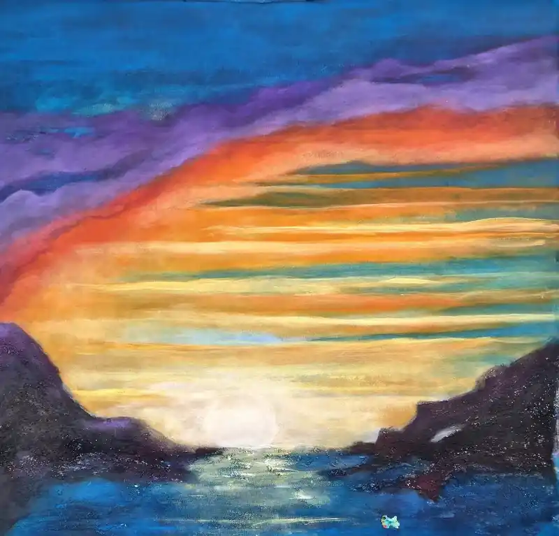 Sunset av Bibbi Höllinger