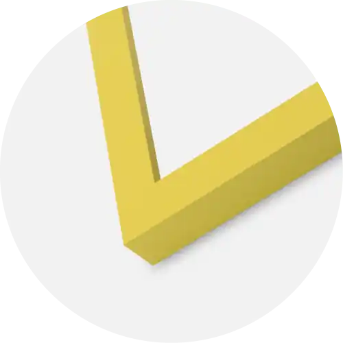 Ram Selection Yellow 30x30 cm - Passepartout Vit 8x8 inches