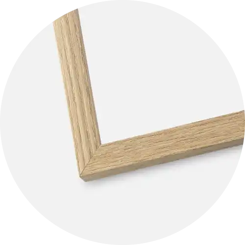 Ram Trendy Glas Ek 30x40 cm - Passepartout Vit 22x32 cm
